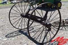 Antique Steel Wheel Running Gear w/48" Wheels