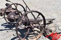 Antique McCormick Deering Big-6 Ground Driven Sickle Mower 5'