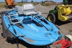 Solar  Elite SS  Rubber Raft 14' w/2020 Canyon Trailer