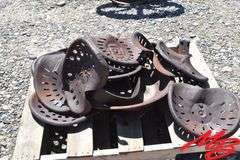 Pallet Lot of Antique Tractor Seats
