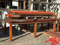 Steel Table With Rack Pieces
