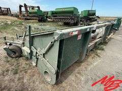 2009 Pickett 15' Combine Platform & Bean Pickup Head *Fits John Deere combines