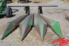 John Deere 3970 Chopper w/ 3 Row Corn Head & Foliage Head