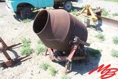 3pt Cement Mixer w/Hydraulic Dump