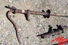 Antique Asst Hand Pumps & Horse Yoke