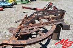 10' Shop Built Terracing Blade, 3pt, Manual Angle