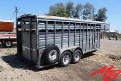 1995  Titan  1R1708 Gooseneck  Stock Trailer  18'x 94"