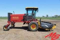 New Holland  HW300 Swather w/ NH Haybine HS Series 12' Header