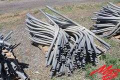 (100) Aluminum Double Bend 1 1/2" Syphon Tubes