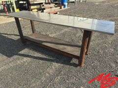 8’ Heavy Duty Metal Table