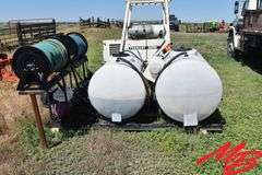 Skid Mount Fire Fighter/ Sprayer 150gal & 110gal Tanks