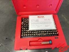 Starrett Precision Pin Gauge & Table