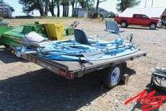 Solar  Elite SS  Rubber Raft 14' w/2020 Canyon Trailer