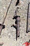 Antique Asst Hand Pumps & Horse Yoke