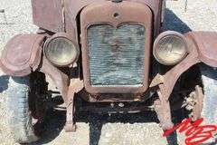 Antique International Pickup w/8' Wooden Side Dump Box