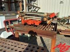 Steel Table With Rack Pieces