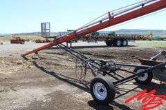 Brandt 50'x 7" Grain Auger w/Manual Mover