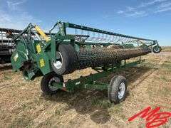 2016 Pickett 22' Combine Platform & Bean Pickup Head w/Header Trailer *Fits John Deere combine.