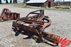 10' Shop Built Terracing Blade, 3pt, Manual Angle
