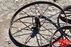(8) Asst Antique Steel Wheels