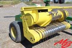 John Deere 3970 Chopper w/ 3 Row Corn Head & Foliage Head