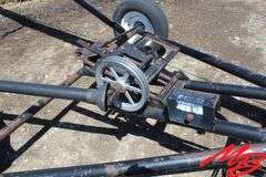 Brandt 50'x 7" Grain Auger w/Manual Mover