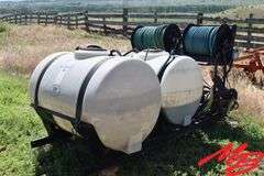 Skid Mount Fire Fighter/ Sprayer 150gal & 110gal Tanks