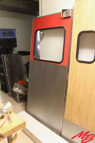 (1) Kitchen Swing Door, 78"x35-1/4"