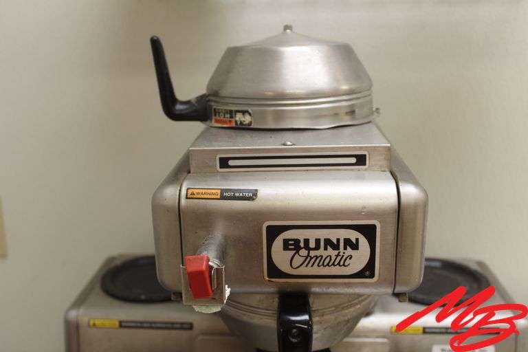 Bunn Omatic Coffee Machine, 4 warming plates