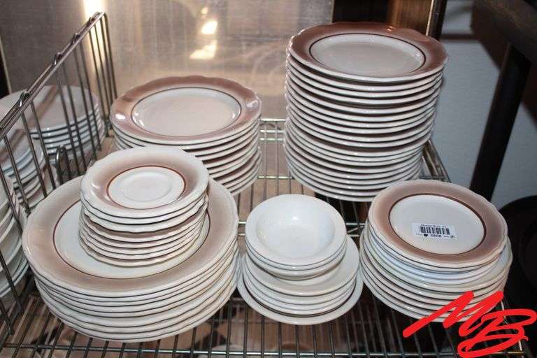 Assorted Ceramic Plates, 10", 9", 6", & 5"