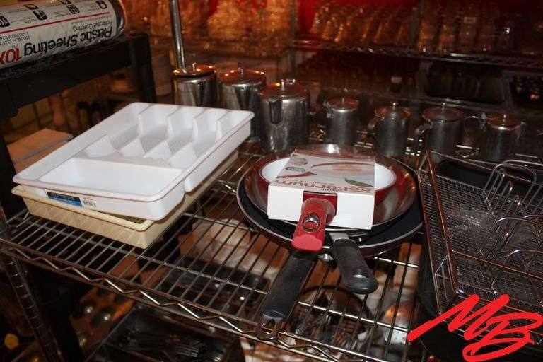 Cream Dispensers, Pump Top Dispensers, Cooking Pans, & Utensil Dividers