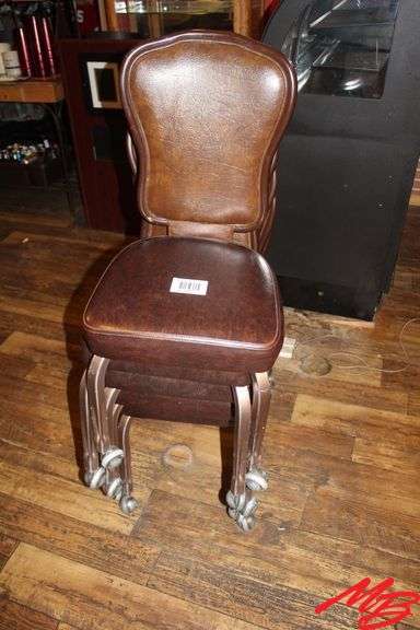 6 Rolling Chairs