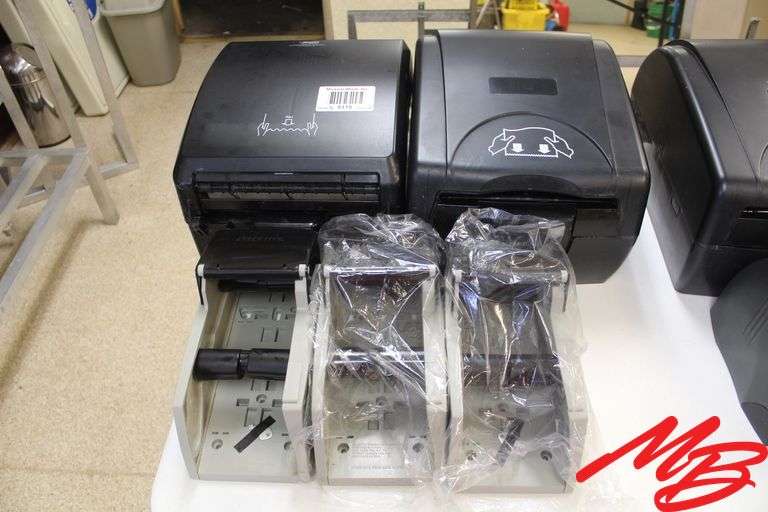 2 Towel Dispensers & 3 Soap Dispensers