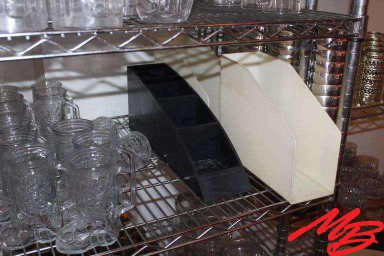(70) Glass Boot Mugs w/Handles, 3"x6"