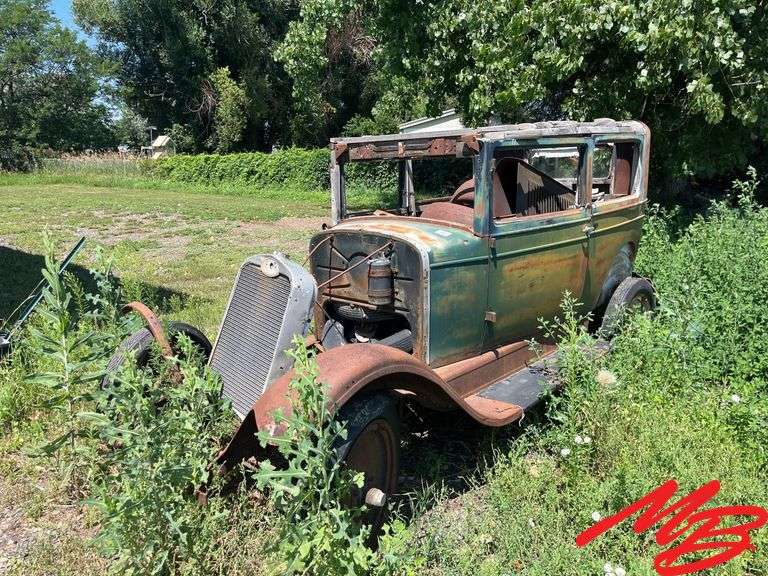 Ford Model A Car, Parts, No Engine