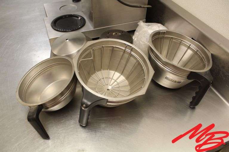 2 Bunn Coffee Makers:  CW 15TS, 1800 watt; STF15