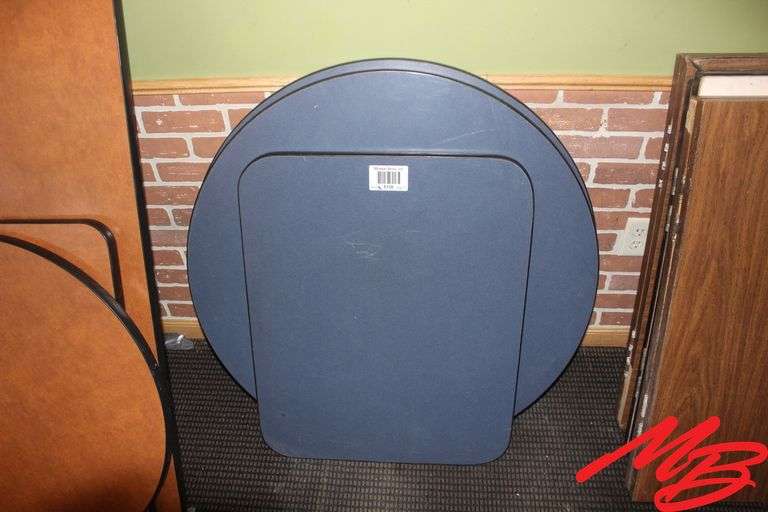 3 Table Tops: 2-36" rounds; 1-24x30