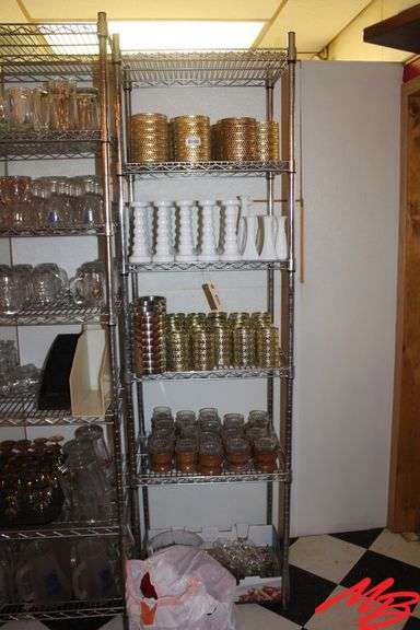 Stainless Steel Adjustable Rack, 24"x18"x84" (Contents not included)