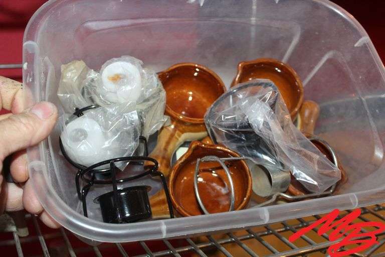 Food press, Fry Maker, Utensils, Assorted Cooking Pans, Misc.