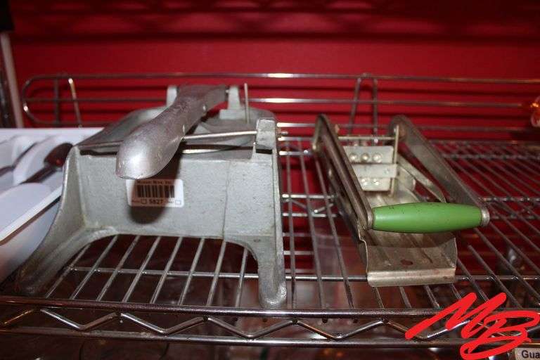 Food press, Fry Maker, Utensils, Assorted Cooking Pans, Misc.