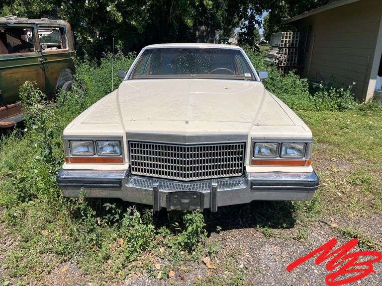 1980 Cadillac Coupe DeVille, (Ran when parked will need work to get running)