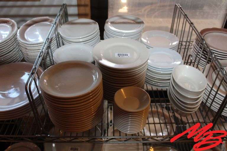 Assorted Ceramic Plates, 7", 6.5", 6",