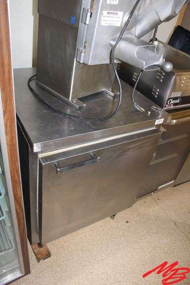Stainless Steel Single Door Beverage-Air Refrigerator and/or Freezer, 27"x27"x36"