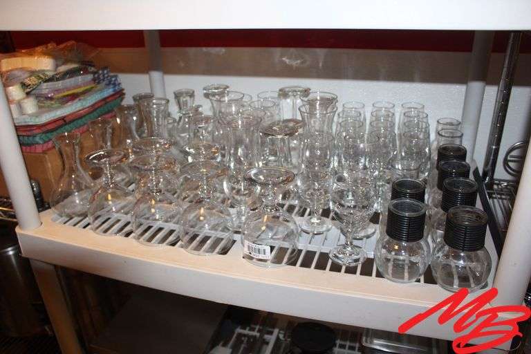 Assorted Glassware