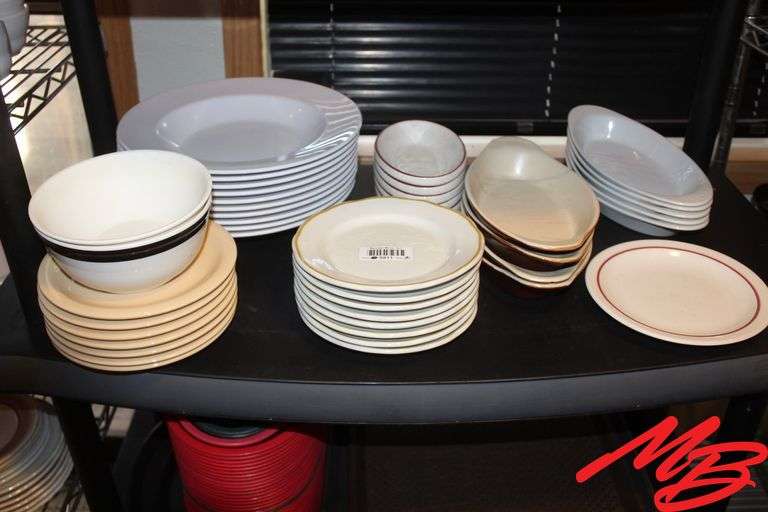 Assorted Ceramic Round & Oval Plates