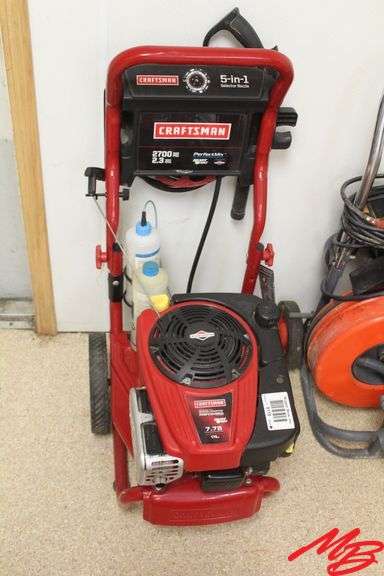 Craftsman Pressure Washer 2700 psi, 2.3 gpm