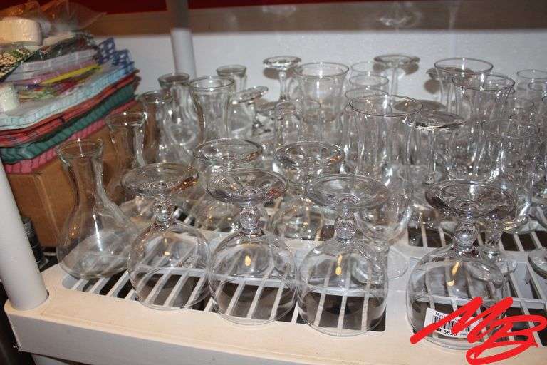 Assorted Glassware