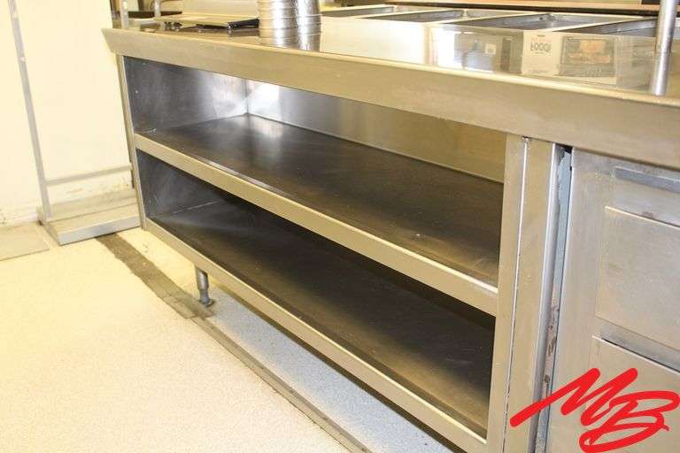 Custom Built Waitress Station 17'8x53x37