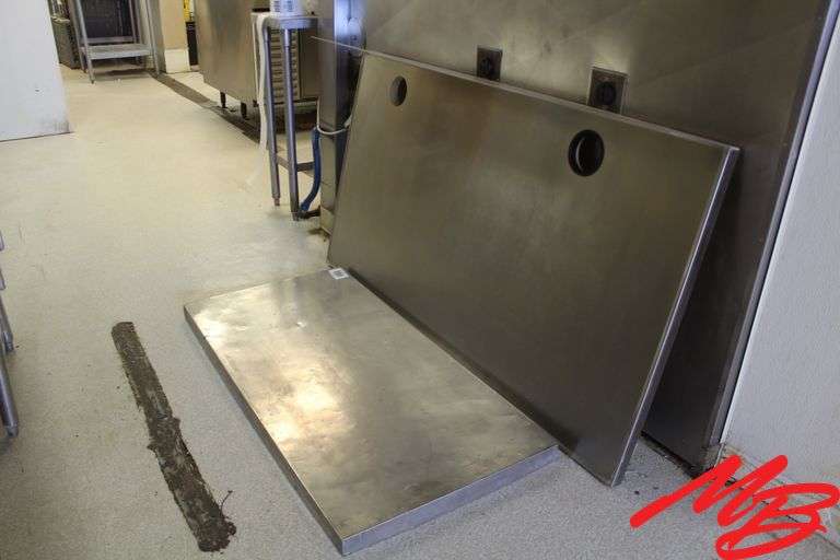 SS Table Tops 48x24; 60x33