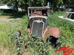 Ford Model A Car, Parts, No Engine